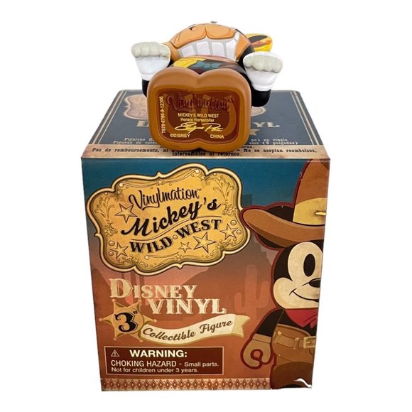 Disney Store Mickey’s Wild West Horace Horsecollar Vinylmation 3” Figure - Picture 4 of 5